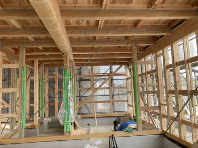伝統工法の木組み。耐震だけど、粘り強い。｜岡崎市　新築　家づくり